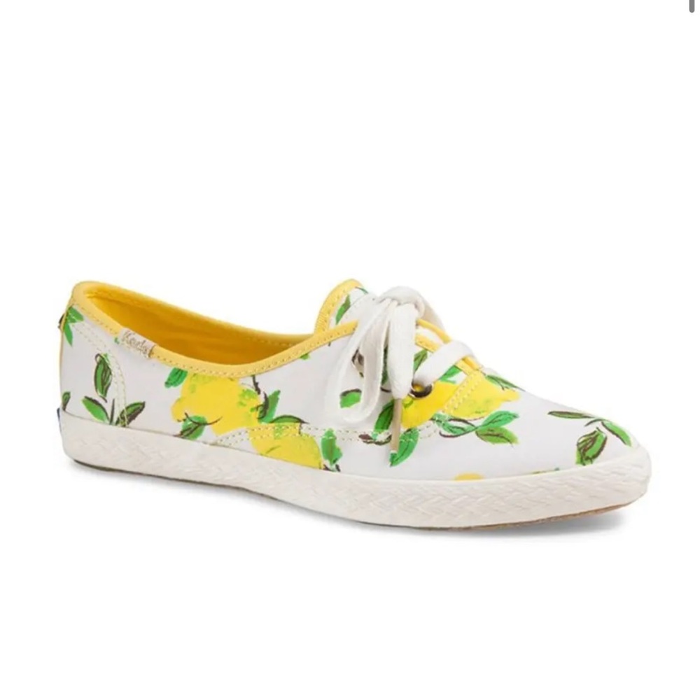 Kate Spade + Keds lemon sneakers